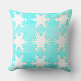 Almofada Flocos de neve grandes