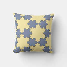 Almofada Flocos de neve Koch Tesselados (Padrão Fratural)