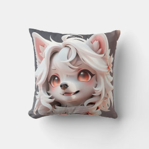 Almofada Floffy Pink E White Puppy