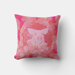 Almofada Flor de PiG da vida