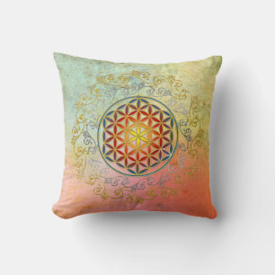 Almofada Flor de Vida / Blume des Lebens - Ornamento IV BG
