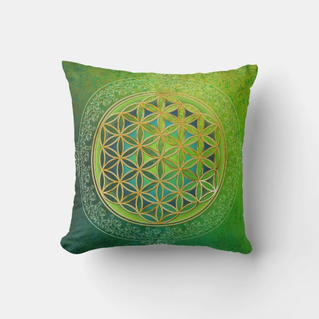 Almofada Flor de Vida - Ornamento II (Frente)