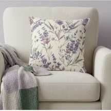 Flor Lavanda Selvagem Boho Botânica Floral