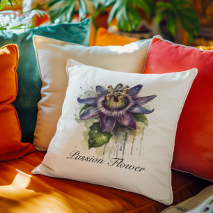 Almofada Flor Passivo Púrpura