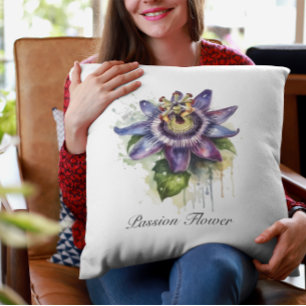 Almofada Flor Passivo Púrpura