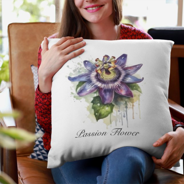 Almofada Flor Passivo Púrpura (Criador carregado)