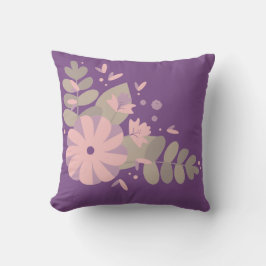Almofada Flor Roxo