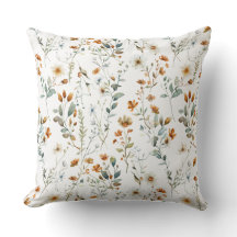 flor silvestre de aquarela