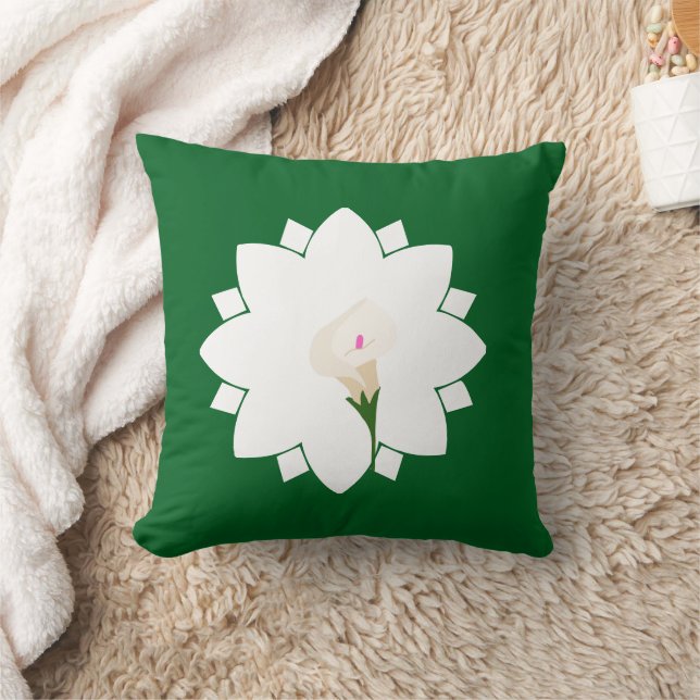 Almofada floral (Cobertor)
