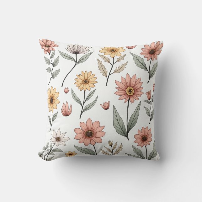 almofada floral (Frente)