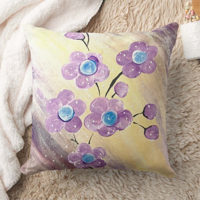 Almofada Floral (Cobertor)