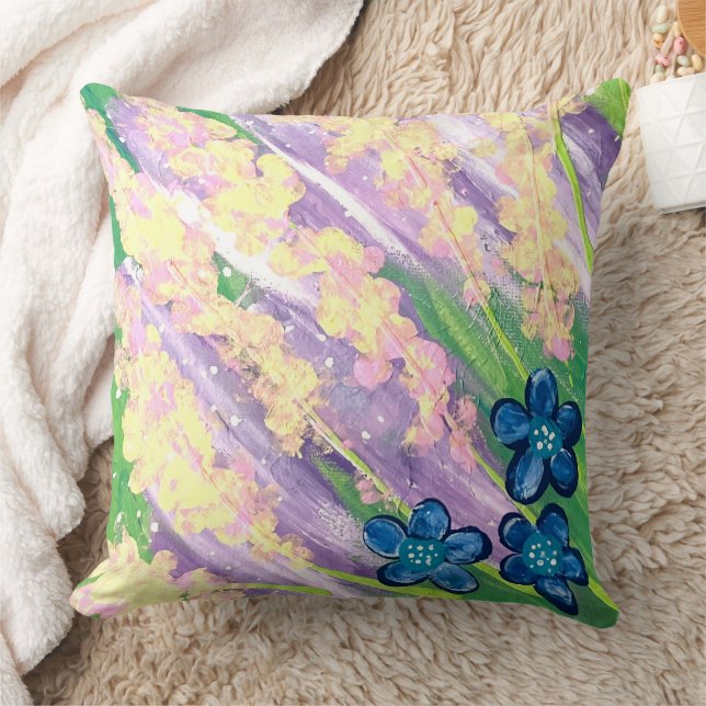 Almofada Floral (Cobertor)