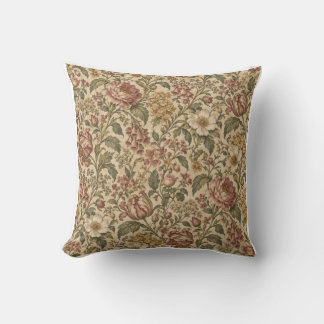 Almofada Floral Botânico Vitoriano
