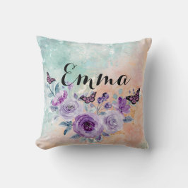 Almofada Floral bouquet purple garden