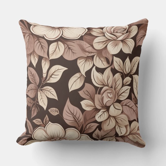 Almofada Floral Cottage Vintage (Frente)