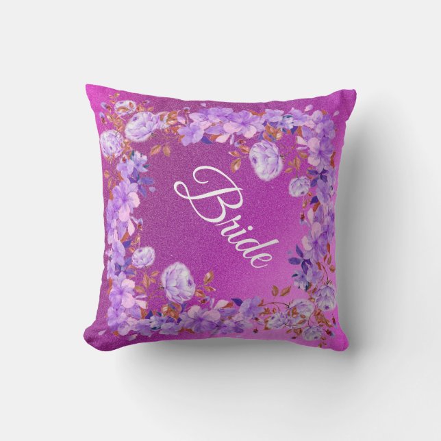 Almofada Floral Elegante (Frente)