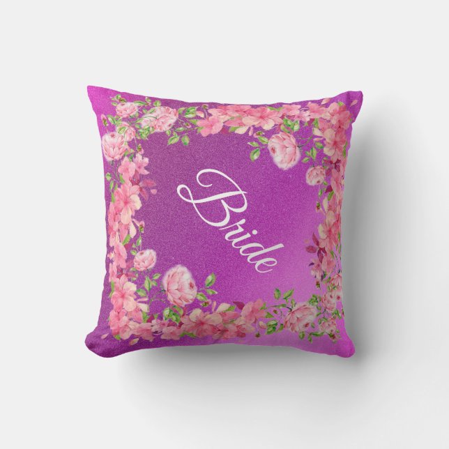 Almofada Floral Elegante (Frente)