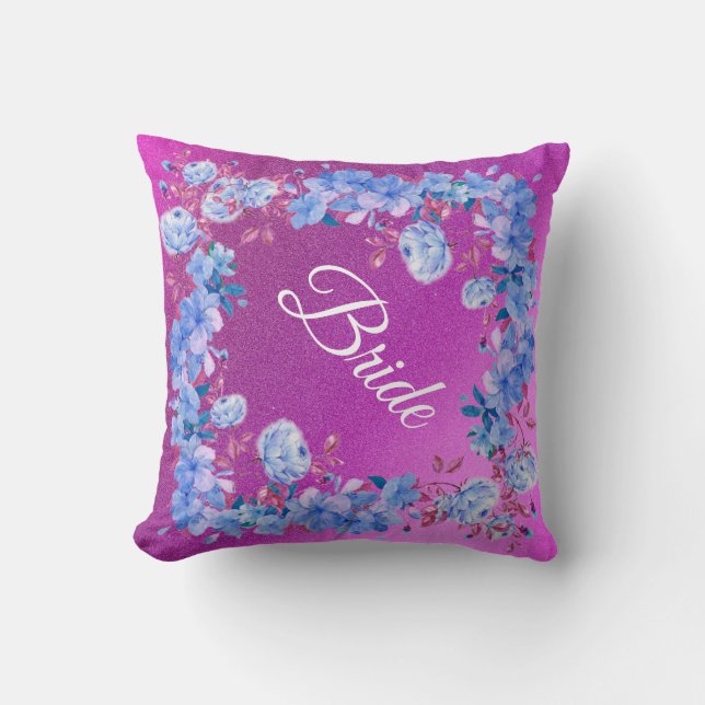 Almofada Floral Elegante (Frente)