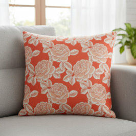 Almofada Floral Elegante com Charme Vintage