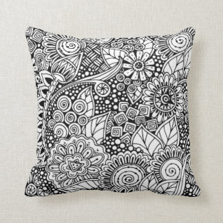 Almofada Floral étnico inspirado