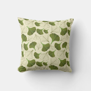 Almofada Floral Gingko Leaf Pattern