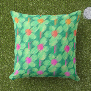 Almofada Floral Giz de Cera Pastel