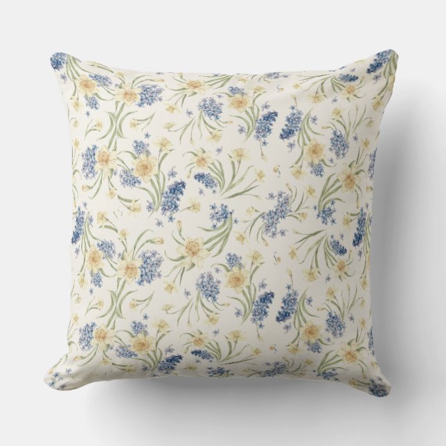 Almofada Floral III Travesseiro de queda (Frente)