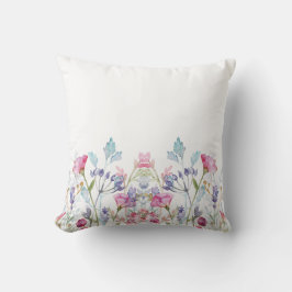 Almofada Floral Ilustrada à Mão