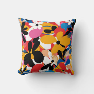 Almofada Floral Moderna para Casa Floral com Multi