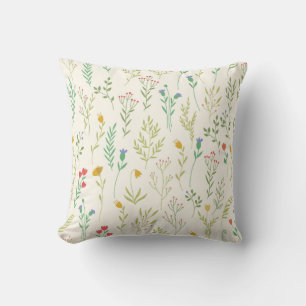 Almofada Floral Pattern Flower Bloom 16" x 16"