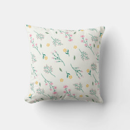 Almofada Floral Pattern Flower Bloom 16" x 16"