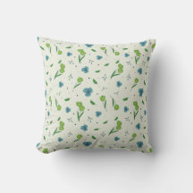 Floral Pattern Flower Bloom 16" x 16"