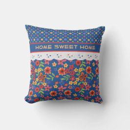 Almofada Floral Personalizado, Polkas, Travesseiro de renda