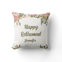 Floral Rosa Vegetação Rústico Boho Feliz Aposentad