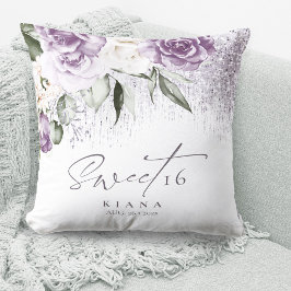 Almofada Floral Sparkles Sweet Six Mauve ID912