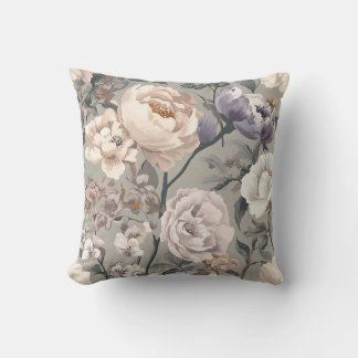 Almofada Floral Throw Pillow