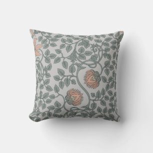 Almofada Floral vintage, padrão sem costura, papéis de pare