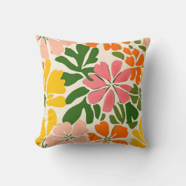 Almofada Flores abstrato coloridas