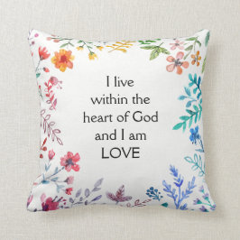 Almofada Flores Adoráveis Inspiradoras