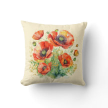 Flores Bonito Flores Selvagens Poppies Vermelhas