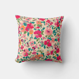 Almofada Flores coloridas de verão