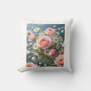 Almofada Flores com elegância extravagante eterno