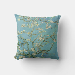 Almofada Flores de Amendoeira de Van Gogh Arte Fino
