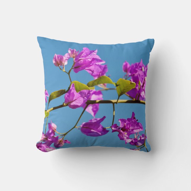 Almofada Flores de Bougainvillea (Frente)
