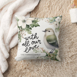 Almofada Flores de Natal Personalizadas e Travesseiro de Pá