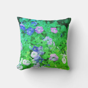 Almofada Flores-de-primavera Flores Rosa-Petunia Flores Abs