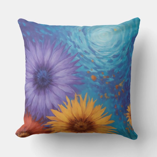 Almofada Flores de verão (Frente)