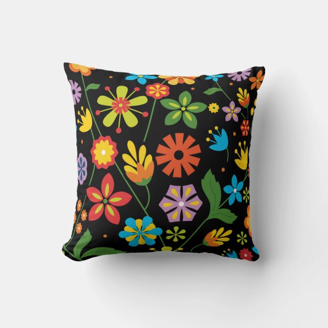 Almofada Flores do primavera (Frente)