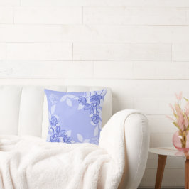 Almofada Flores Modernas E Folhas