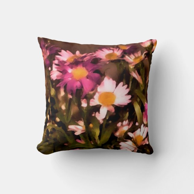 Almofada flores para meus amigos (Frente)